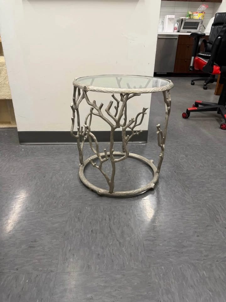 Round branch decor coffee table - photo 5
