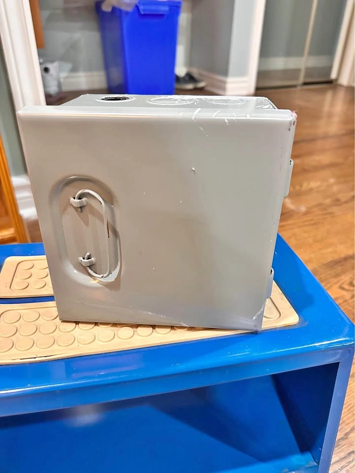 EUROBEC CSA-Certified Metal Electrical Junction Box 4"x4" Made i