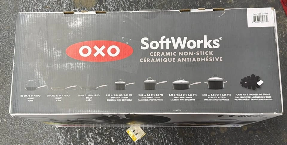 OXO Softworks Non-Stick Cookware Set, 10-pieces - photo 2