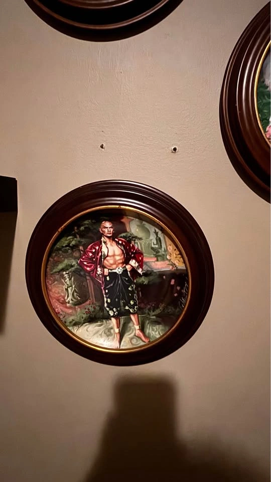 Plates with Artwork and Frame - Set of 4 - photo 5
