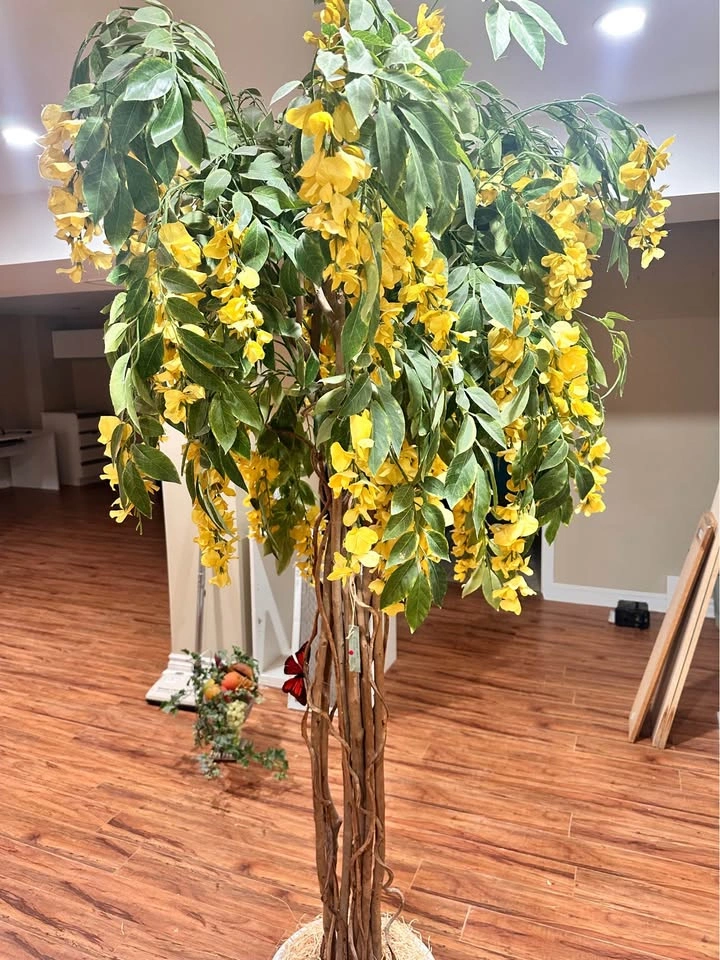 2m Artificial Wisteria Tree in Ceramic Pot - photo 2
