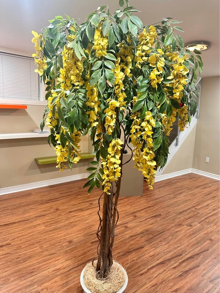 2m Artificial Wisteria Tree in Ceramic Pot - photo 3