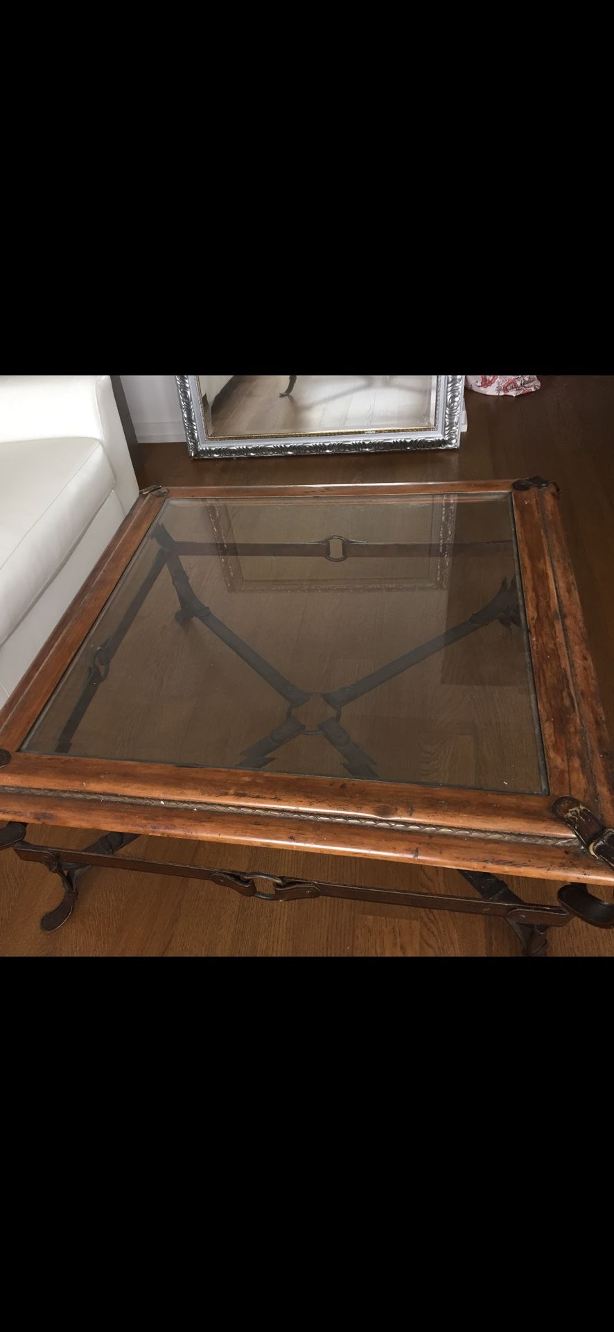 Antique Coffee Table - 4ft x 4ft
