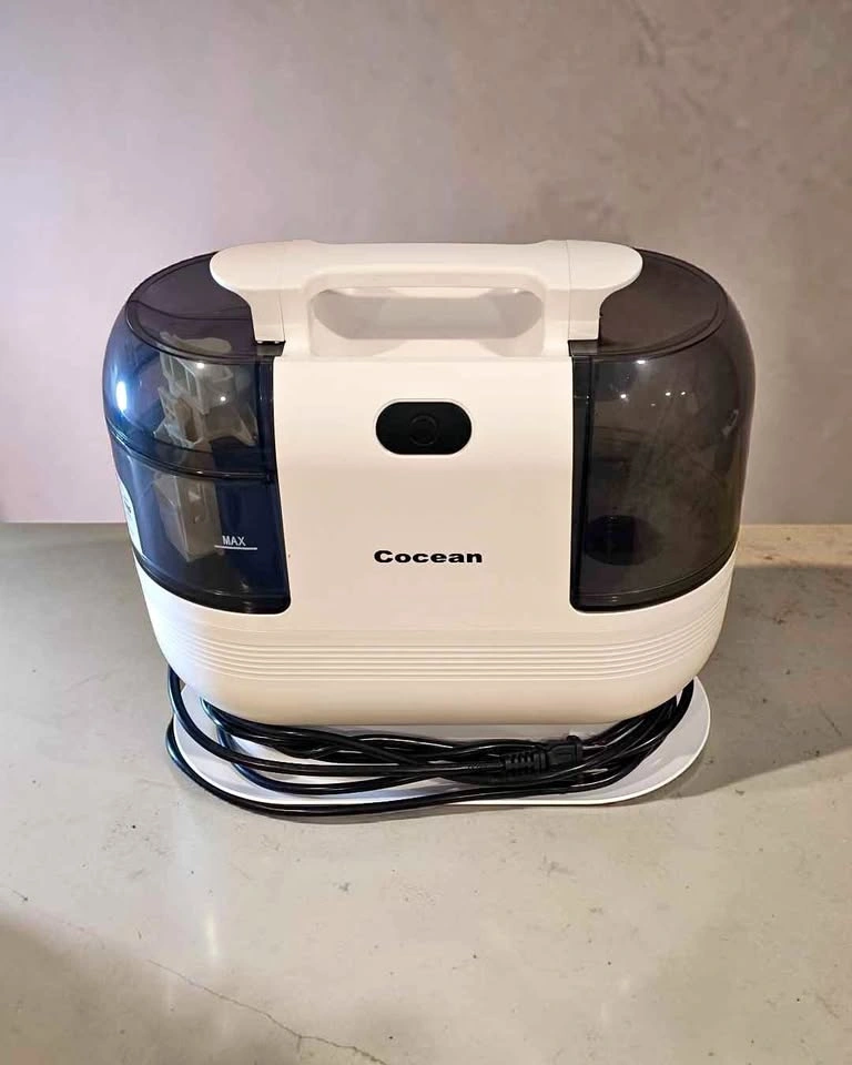 Cocean DY-503AC Portable Spot Carpet Cleaner, White/Gray