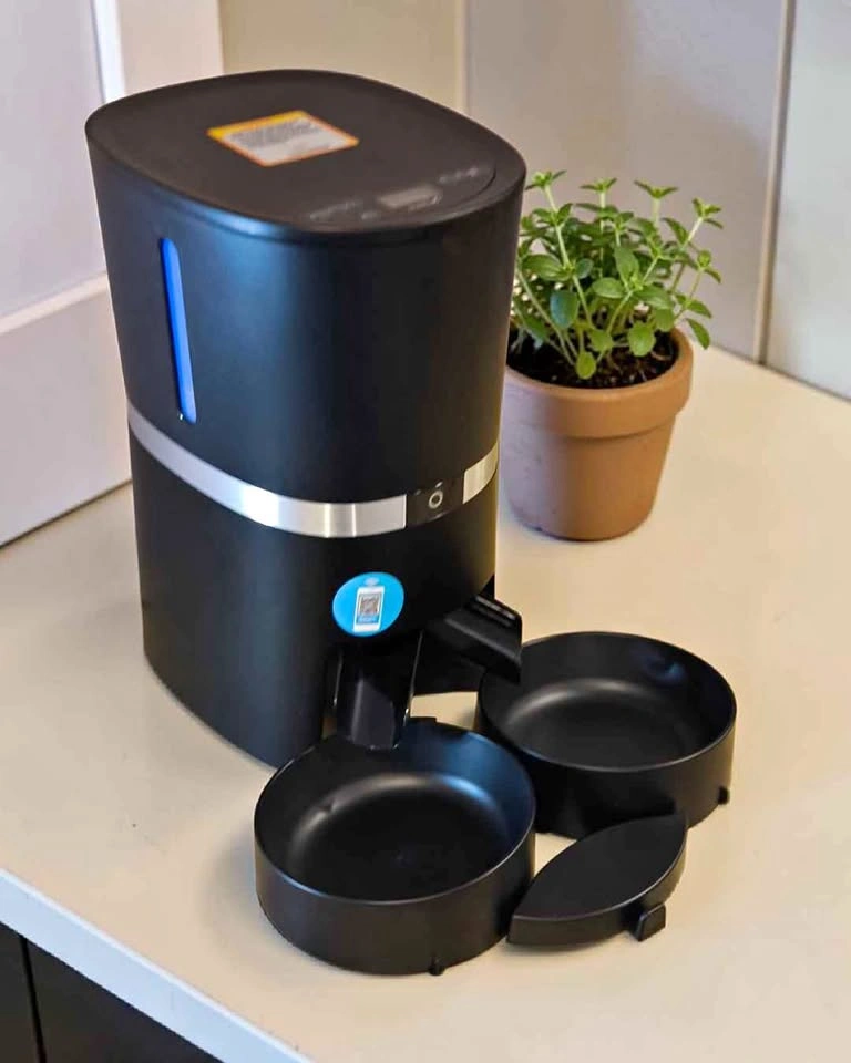 WellToBe S36 Smart Auto Pet Feeder WiFi 4L Dual Bowls