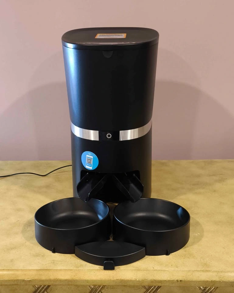 WellToBe S36 Smart Auto Pet Feeder WiFi 4L Dual Bowls - photo 3
