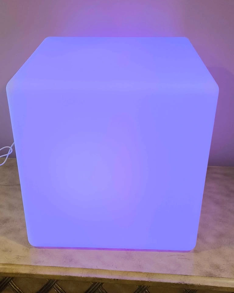 Mr.Go 14-inch LED Cube Light Stool - photo 5