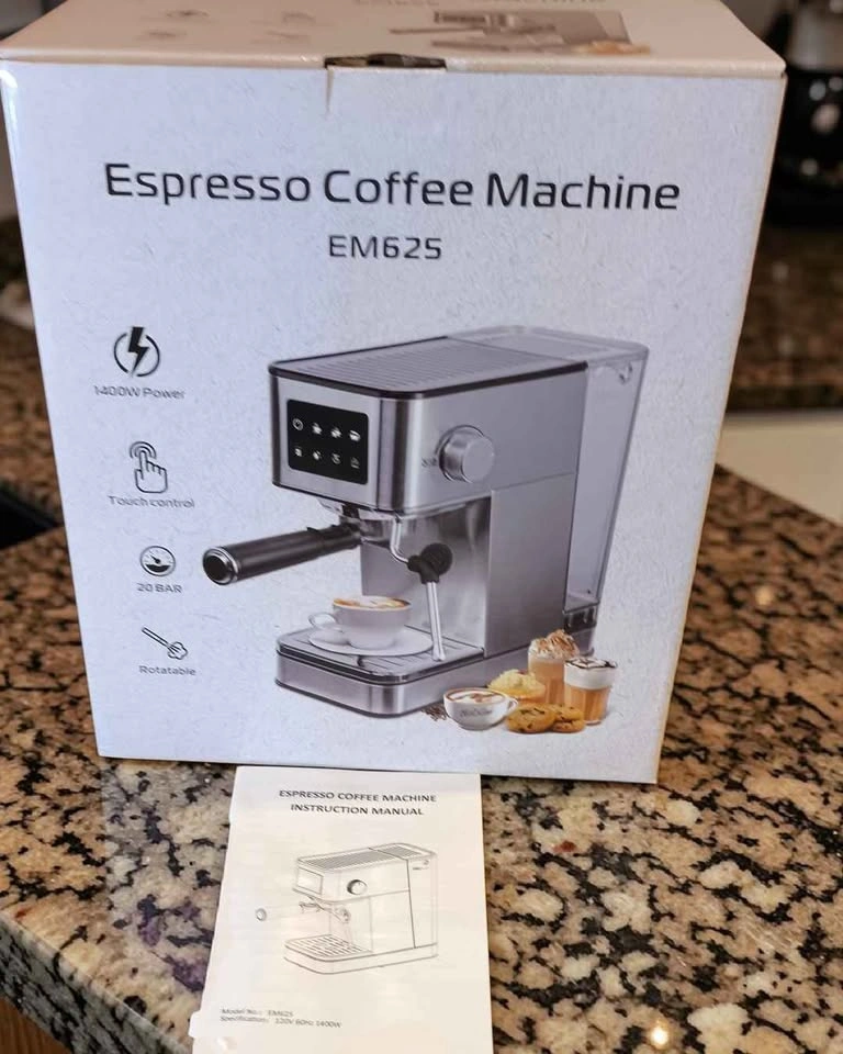 Compact 20 Bar Espresso Machine - EM625 Shardor New BNIB. - photo 3