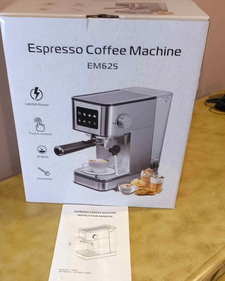 Compact 20 Bar Espresso Machine - EM625 Shardor New BNIB. - photo 5