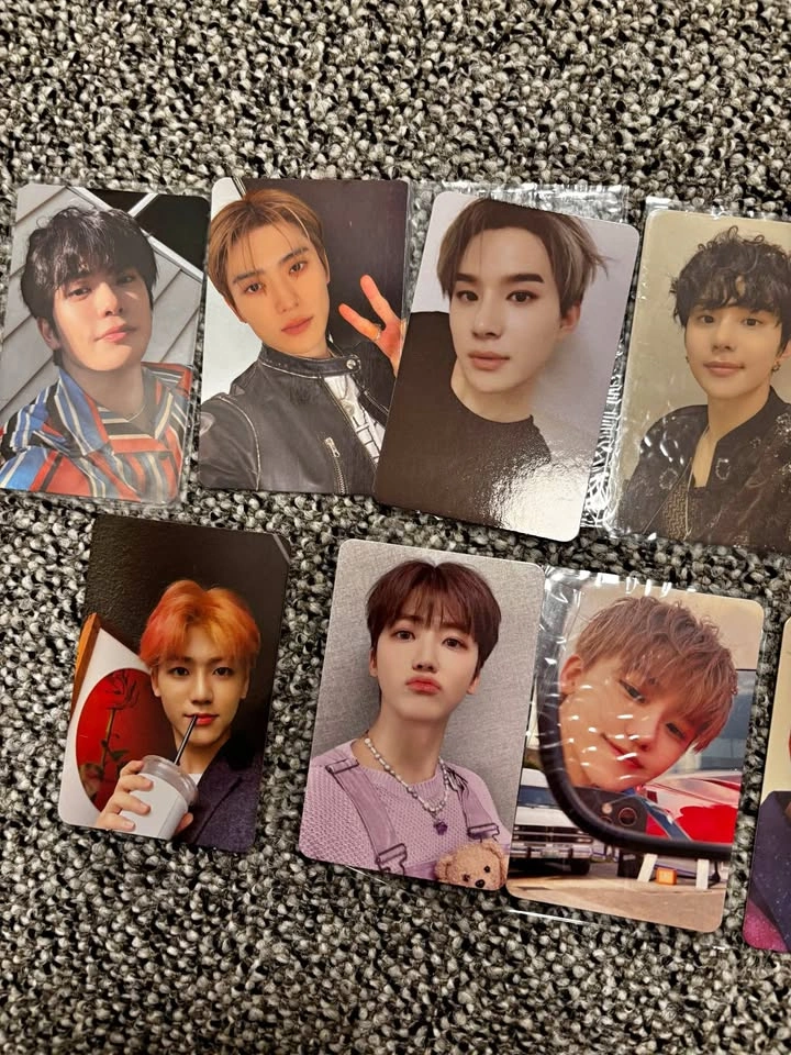 NCT Photocards (Jaemin, Mark, Jaehyun, Jungwoo)