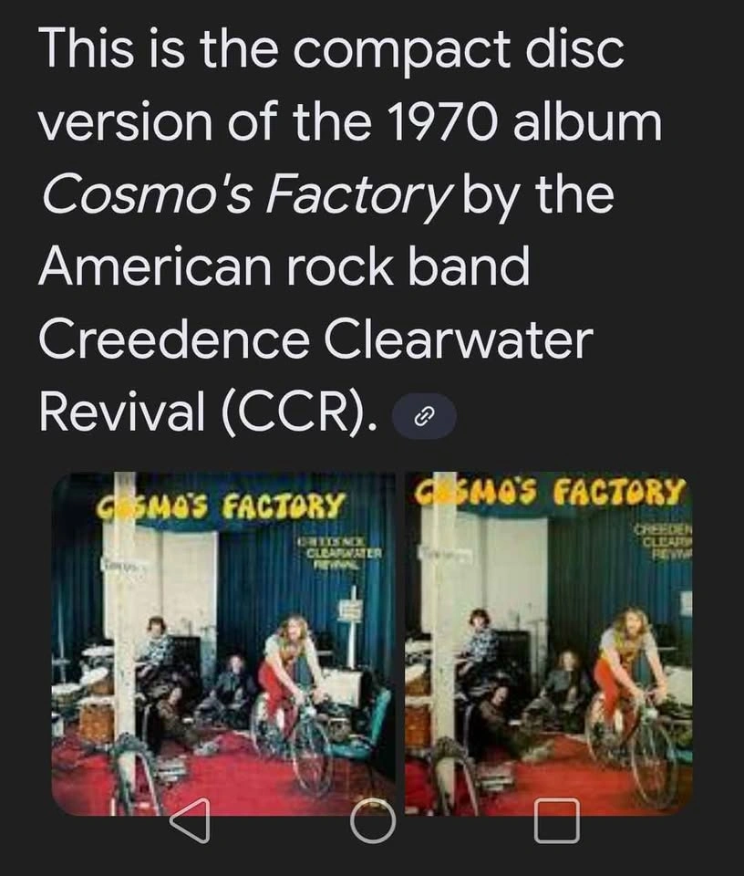 Creedence Clearwater Revival - Cosmos Factory CD (Sealed) - photo 3