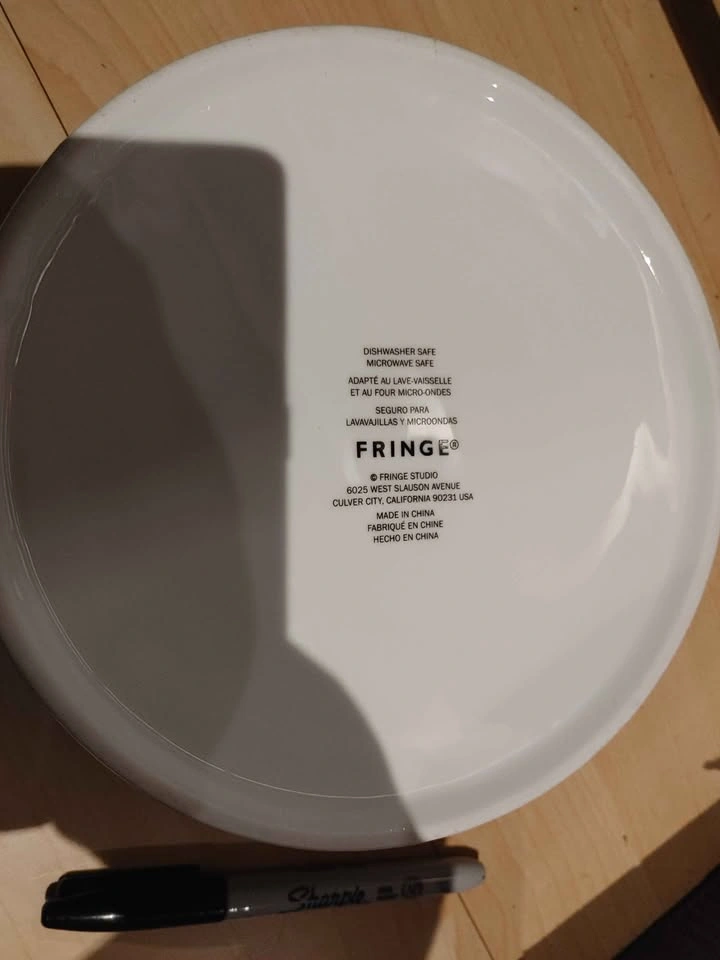 Fringe Studio Good Dog Woof Ceramic Bowl - photo 2