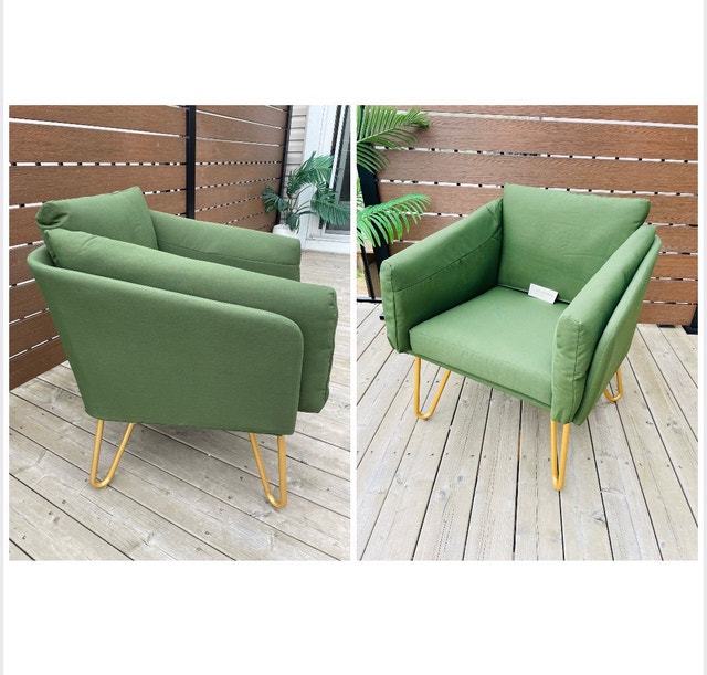 NEW IN BOX Threshold Club Patio Chairs (Set of 2)