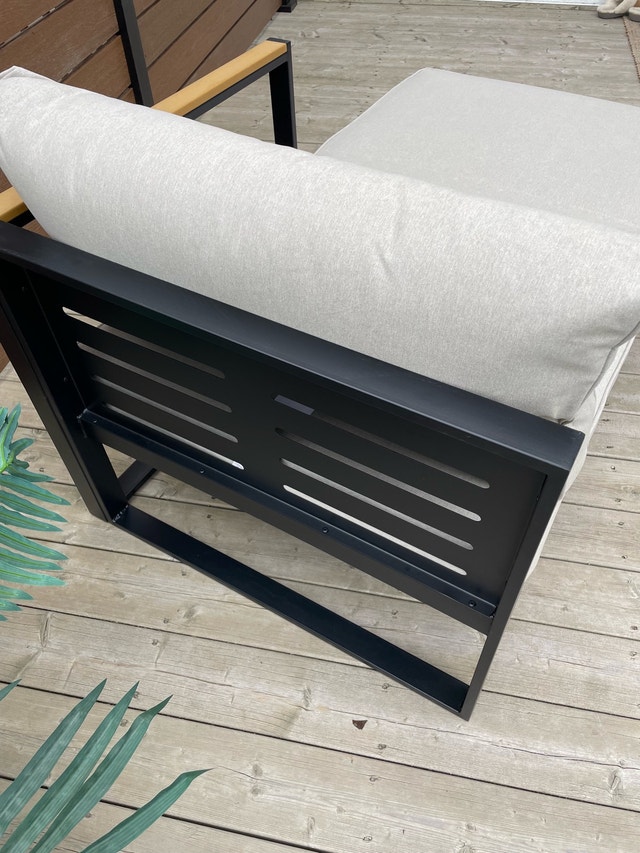 NEW IN BOX Threshold Henning Half Size Outdoor Patio Chaise - photo 5