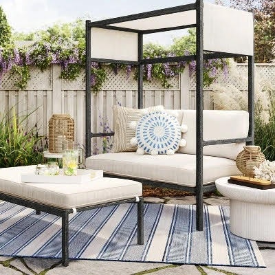 NEW IN BOX Threshold 2-Piece Outdoor Patio Lounge Set