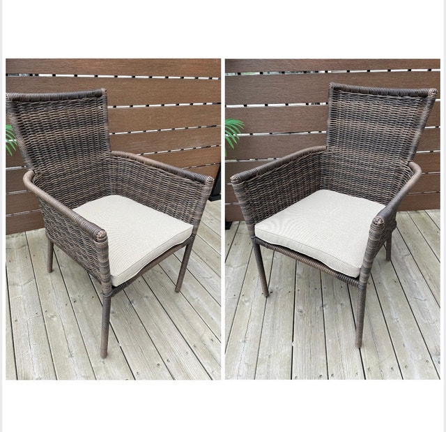 NEW IN BOX Threshold Monroe 2 Piece Patio Chairs - photo 5