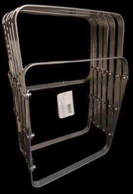 Accordion-style metal Rack New - photo 3