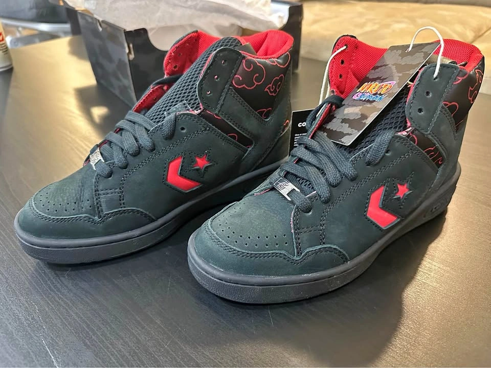 Converse x Naruto Shippuden Akatsuki Fastbreak High Top Sneakers