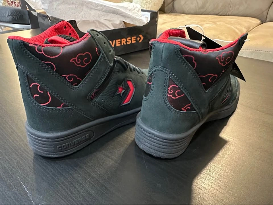 Converse x Naruto Shippuden Akatsuki Fastbreak High Top Sneakers - photo 2