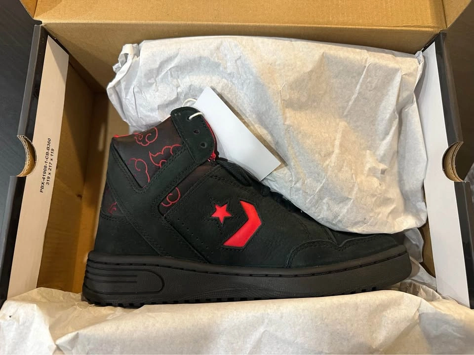 Converse x Naruto Shippuden Akatsuki Fastbreak High Top Sneakers - photo 3