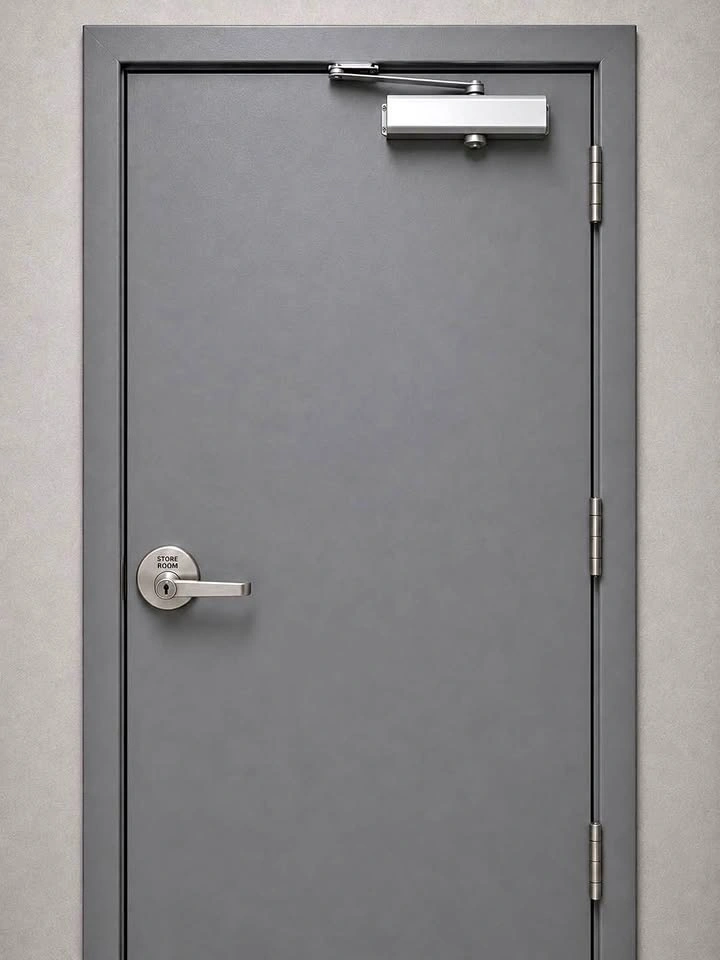 Metal Door with frame