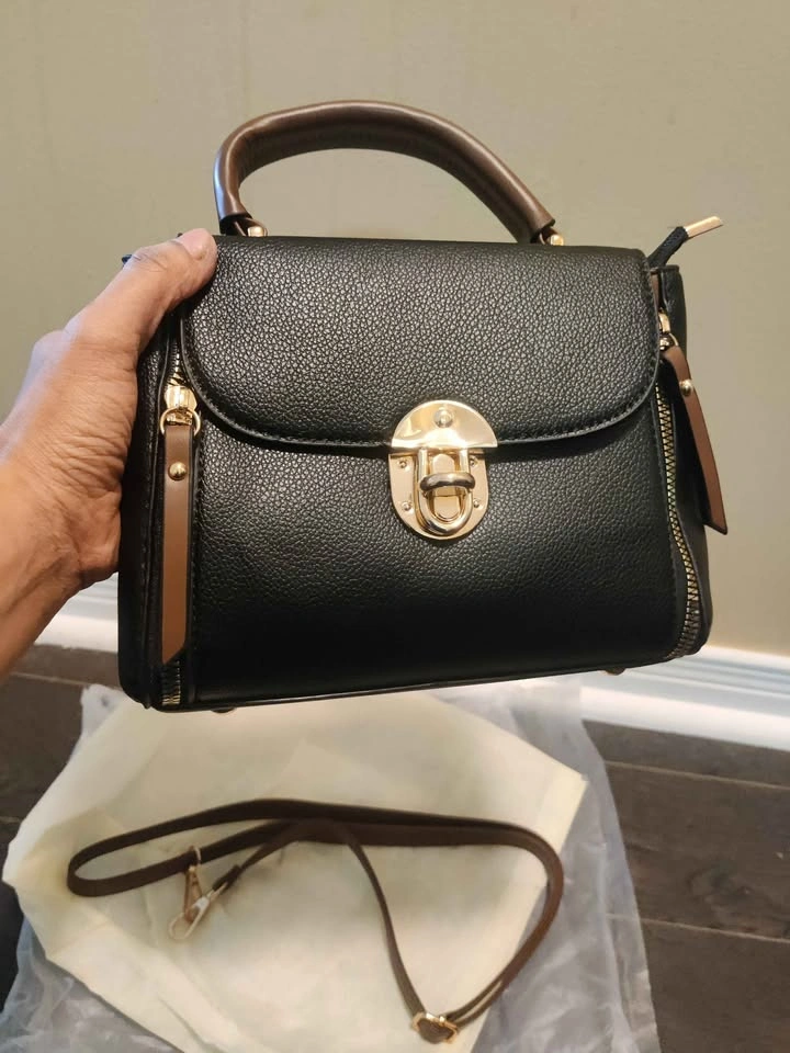 Brand new fashionable black color small handbag for women ( firm - photo 5
