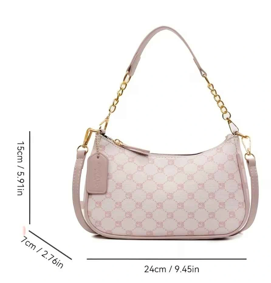 Brand new pink luxury shoulder/crossbody bag - photo 2