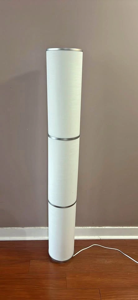 Ikea VIDJA Tall white floor lamp