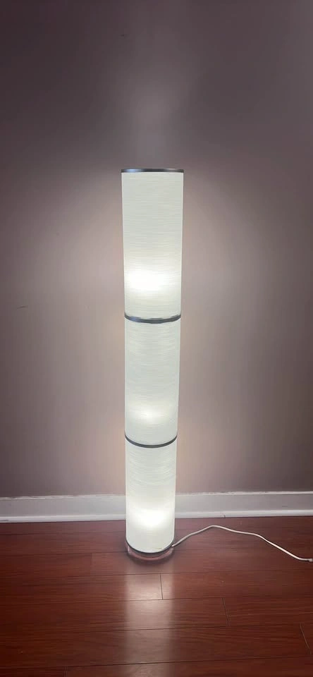 Ikea VIDJA Tall white floor lamp - photo 4