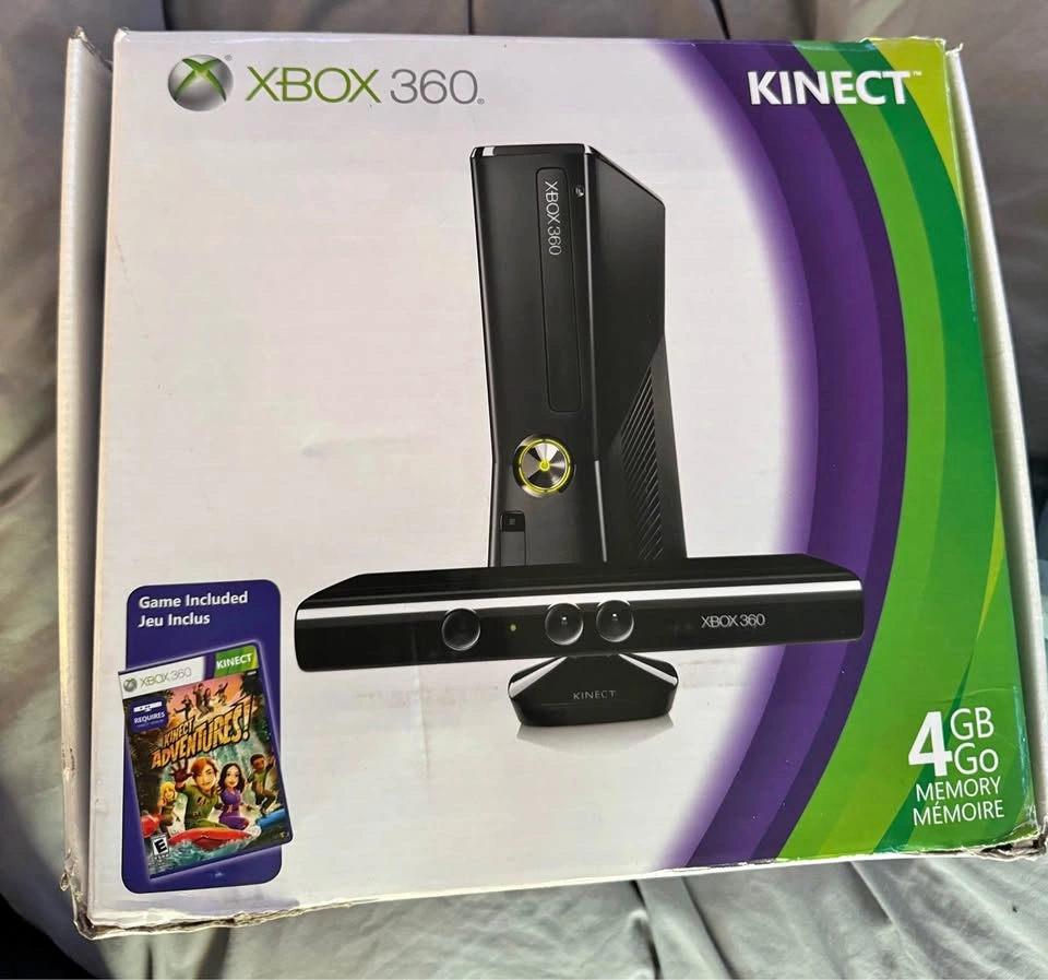 Xbox 360 Kinect Bundle – Games Included