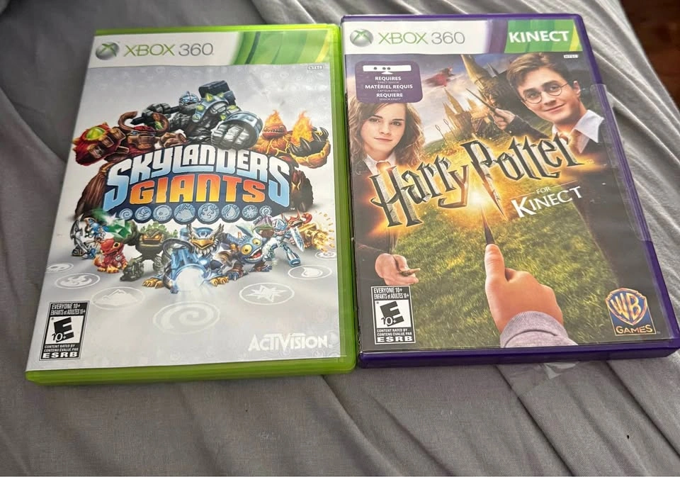 Xbox 360 Games: Skylanders Giants + Portal & Harry Potter Kinect