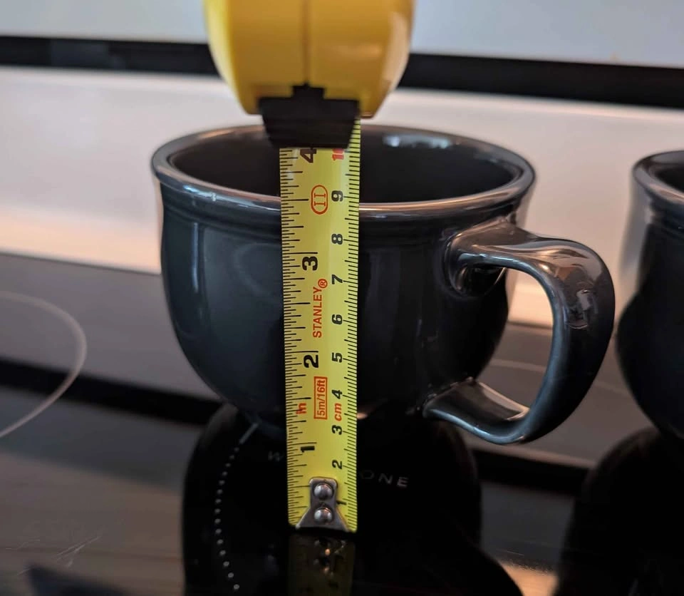 Pair of Black Latte/Coffee Mugs - photo 4