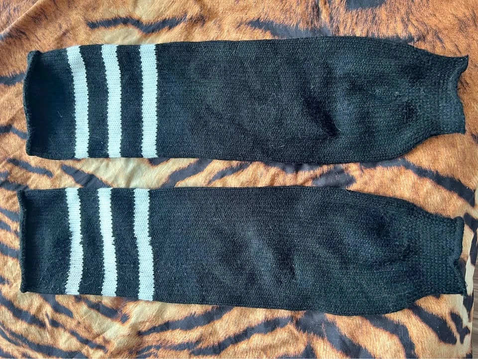 Leg warmers extra long footless tights stockings