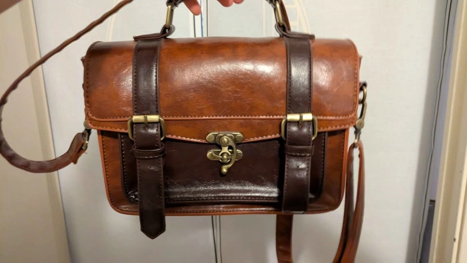 Brown satchel/purse bag - photo 3