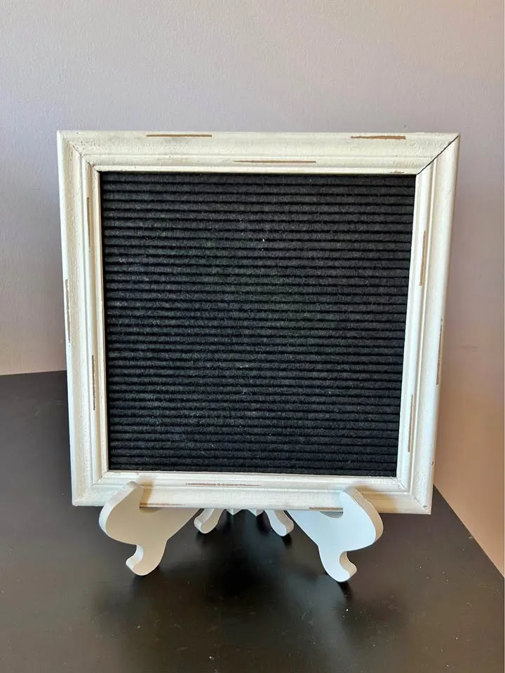 Rustic style felt letter board 12*12 size thumbnail