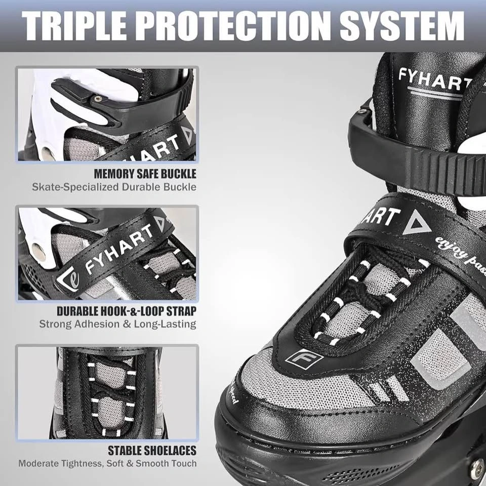 Adjustable Inline Skates Large (9.5-10.5 Inch) - photo 4