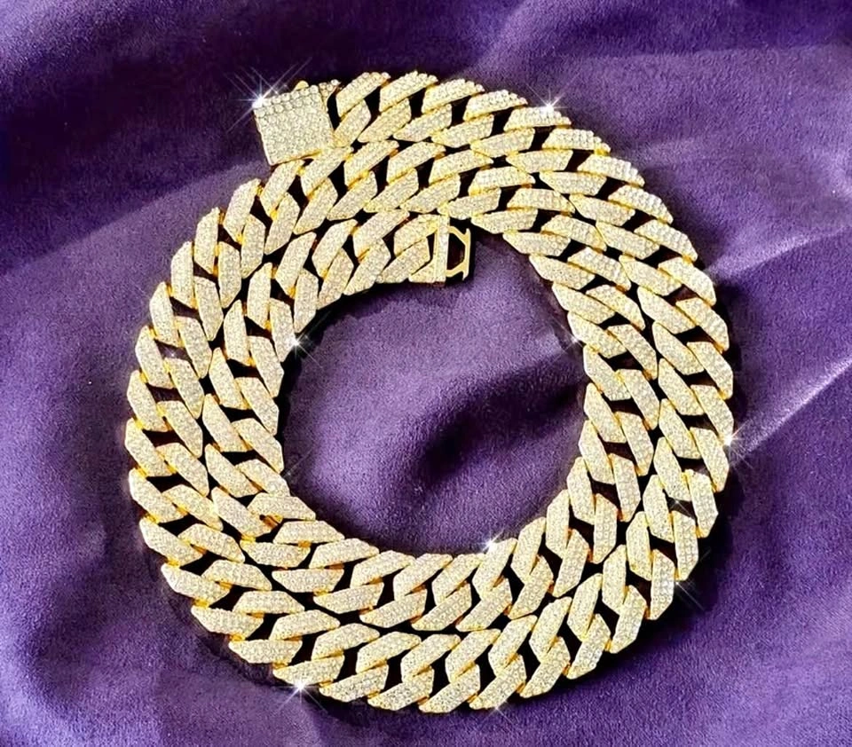 Fully iced out Cuban link