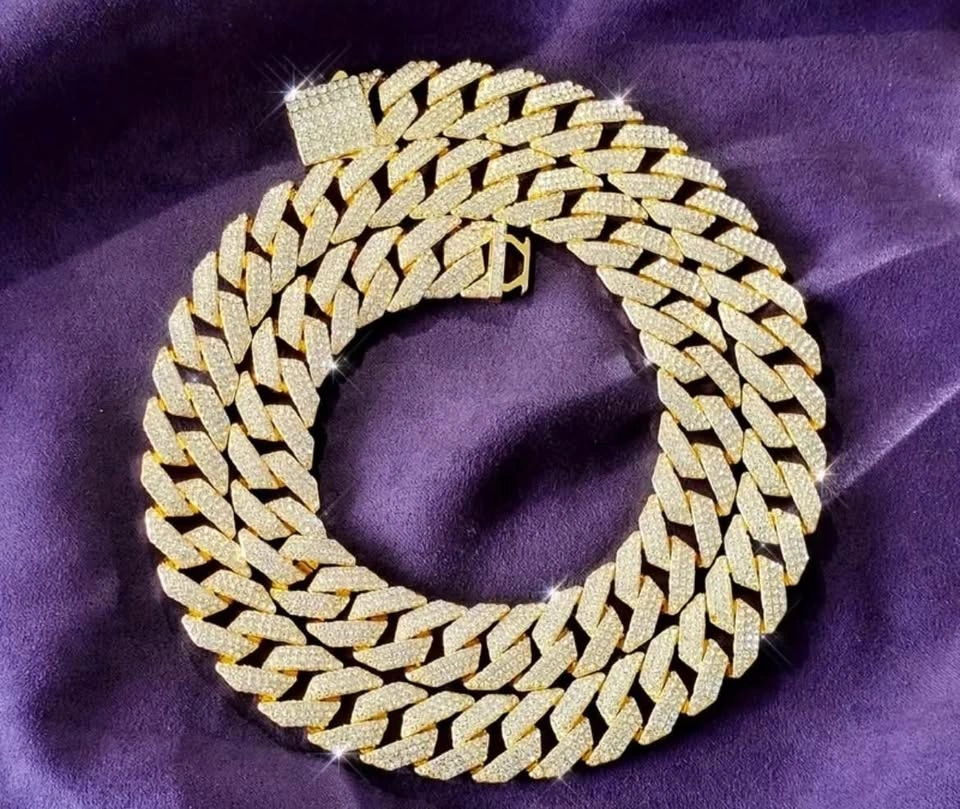 Fully iced out Cuban link - photo 2