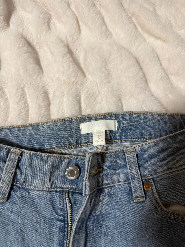 H&M blue jeans US 6 - photo 2