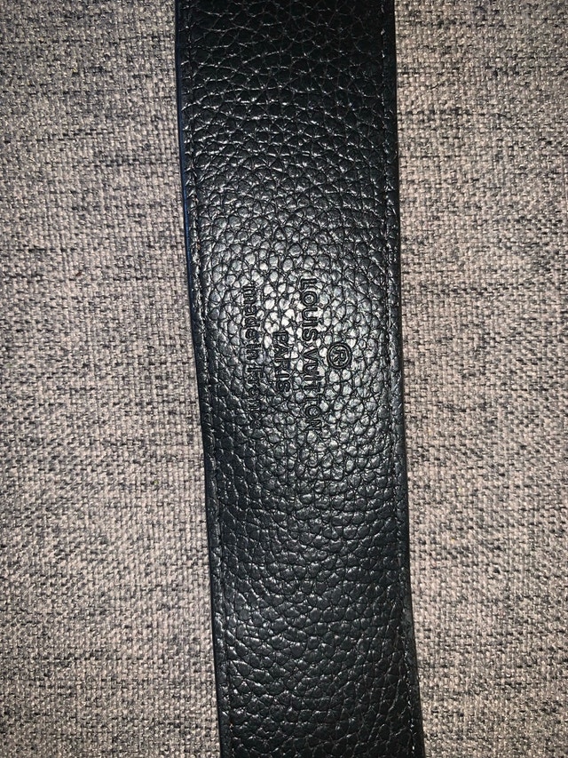 Louie Vuitton Men Belt