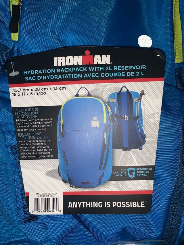 Hydration backpack