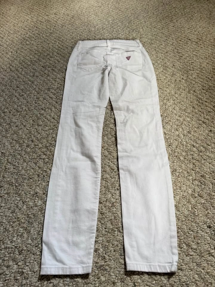 Guess White Ripped Jeans - photo 2