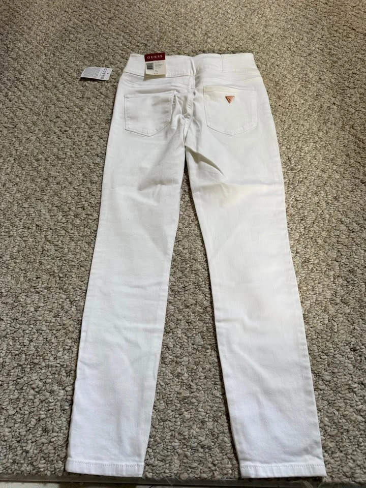Guess High Waisted White Jean - photo 2