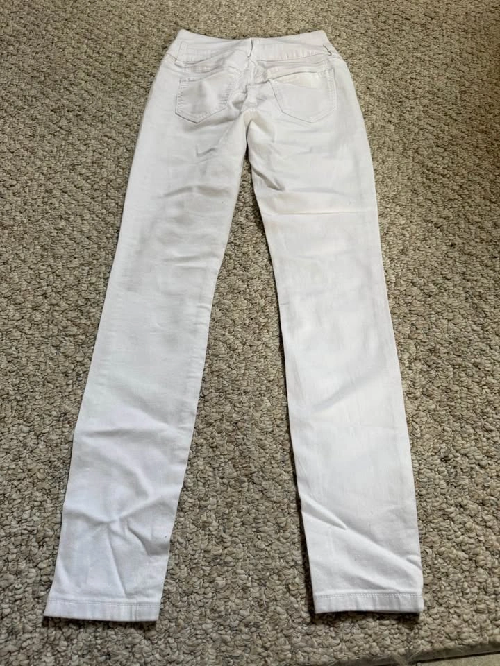 Guess High Waisted White Jean - photo 2