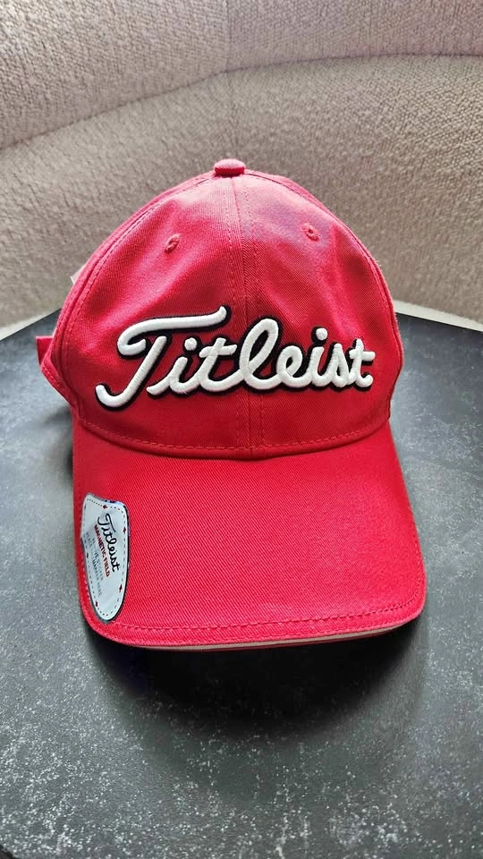 Red Titleist Golf Cap