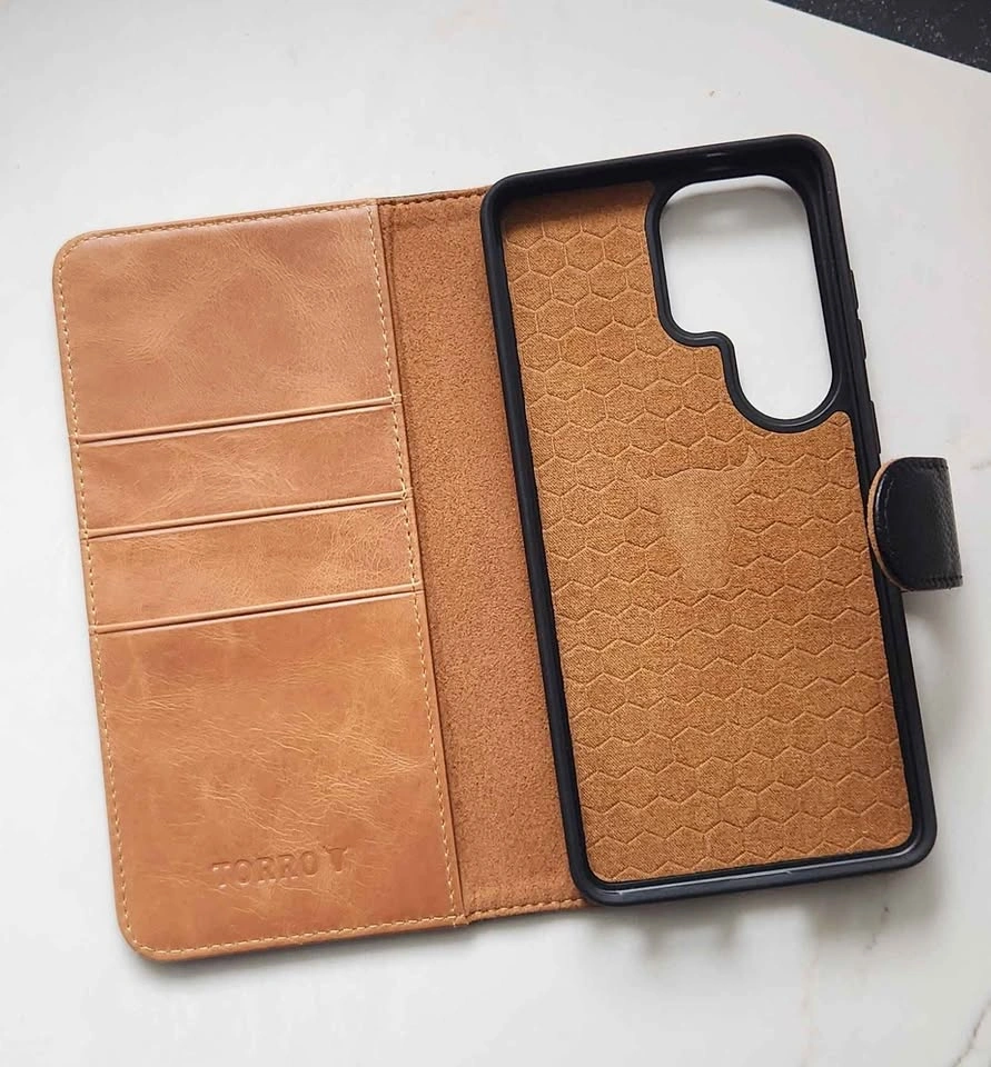 TORRO Detachable Phone Leather Wallet Case Black - photo 2