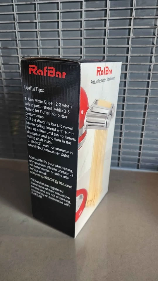 RafBar Pasta Maker Attachment for Kitchenaid - photo 2