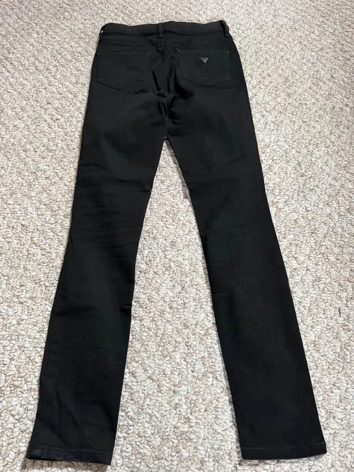 Guess Black Ripped Jeans - photo 2