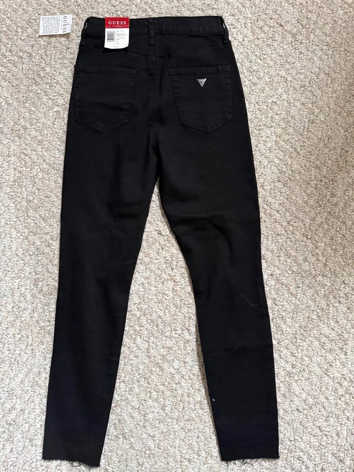 Guess Ripped Black Jeans - Size 27 - photo 2