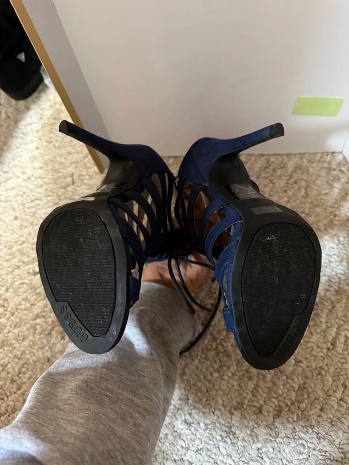 Guess Denim Heels - photo 3